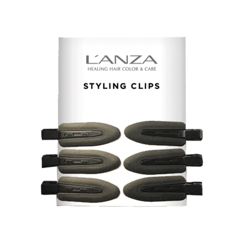 A00378 L'ANZA Styling Clips, 6-Pack