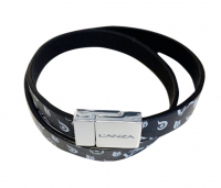 A00389 LNZ LANZA Bracelet Double Wrap with Silver Clasp