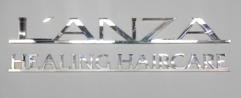 A02200 L'ANZA Healing HairCare Sign Acrylic Mirror