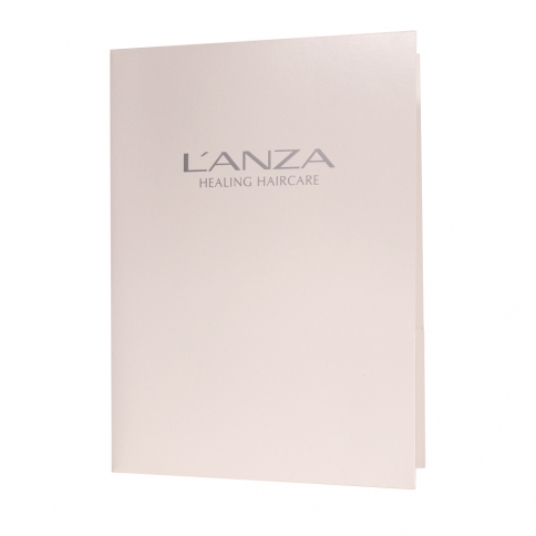 L00480 L'ANZA Healing HairCare Folder, White