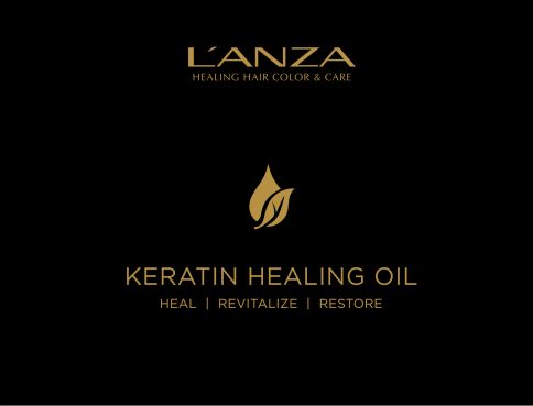 L00700 Brochure:  Keratin Healing Oil-English