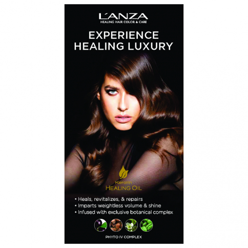 L10127 Easel Card:  Keratin Healing Oil