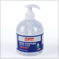 MC4206 Hand Sanitizer TEJEN 500ml | 75% Alcohol | w/Pump | 12/Case