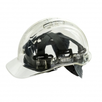 R45-PV50CLR PEAK VIEW HARD HAT CLEAR VENTED