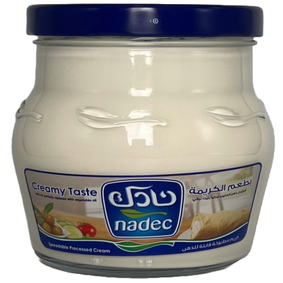 10-446-2 NADEC CREAM CHEESE JARS 6/500 GR