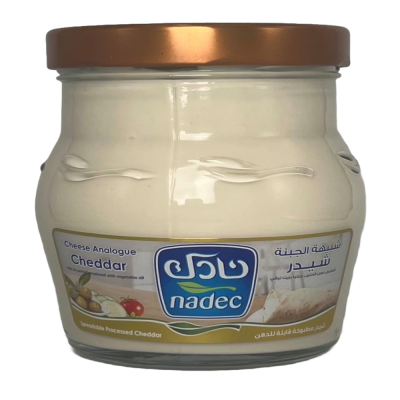 10-447-2 NADEC CHEDDAR CHEESE JARS 6/500 GR