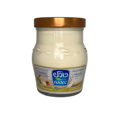 10-447-2 NADEC CHEDDAR CHEESE JARS 6/500 GR