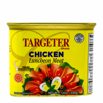 13-206-1 TARGET CHICKEN LUNCHEON MEAT 24/340 GR