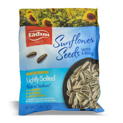 18-399-1 TADIM BLACK SUNFLOWER SEED LIGHT SALT 12/149 GR