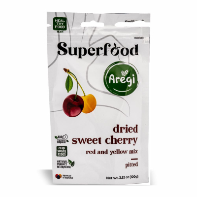 20-330-1 AREGI DRIED SWEET CHERRY 12/100 GR