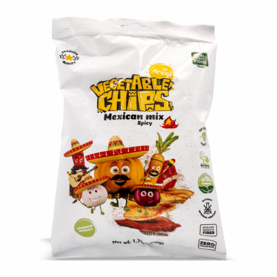 20-332-1 AREGI MEXICAN MIX CHIPS 18/50 GR