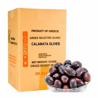 21-205-1 KALAMATA OLIVES GIANT          12 KG