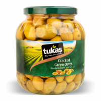 TUKAS GREEN CRACKED OLIVE 6/1700 ML Kradjian