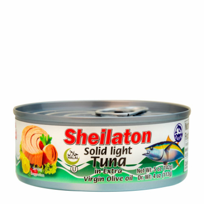 26-246-1 SHEILATON SL LIGHT TUNA EX VIRGIN OIL 24/5 OZ