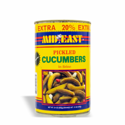 28-137-1 M.E. CUCUMBER PICKLE 20 % MORE 12/23 OZ