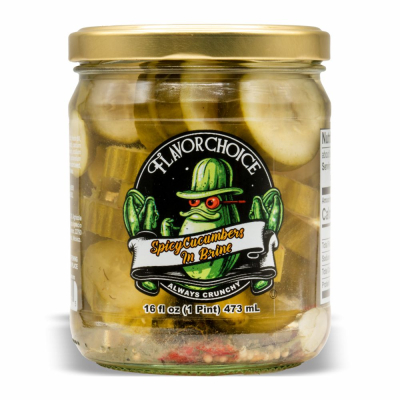 28-276-1 FLAVOR CHOICE CUCUMBER SPICE BRINE 12/16 OZ