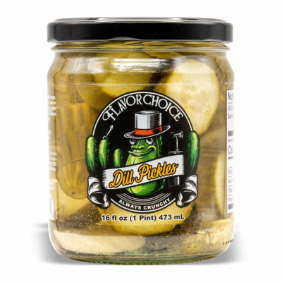 28-277-1 FLAVOR CHOICE DILL PICKLE VINEGAR 12/16 OZ