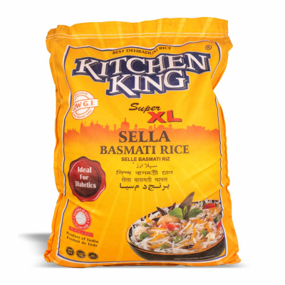 33-145-1 KITCHEN KING "DIABETES" BASMATI RICE 4/10 LB