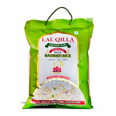 33-282-1 LAL QILLA SUPREME GOLDEN SELLA BASMATI RICE(green) 4/10LB