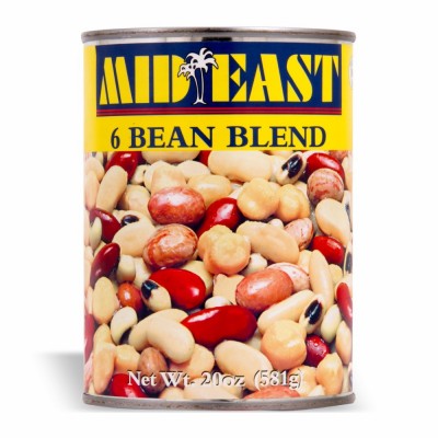 34-116-1 M.E. SIX BEANS SALAD 24/20 OZ