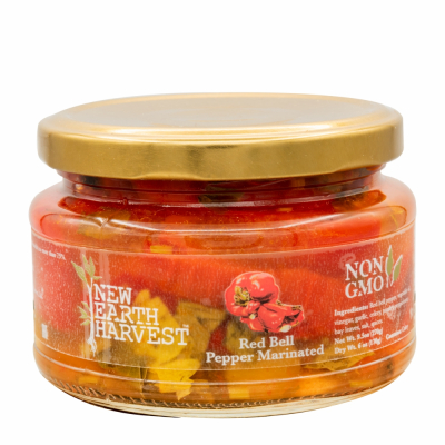 36-281-1 NEW EARTH HARVEST RED PEPPER MARINATED 12/11 OZ