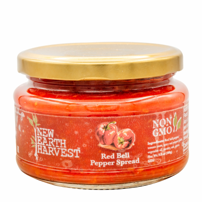 36-282-1 NEW EARTH HARVEST RED BELL PEPPER SPREAD 12/11 OZ