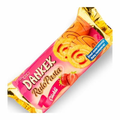 37-241-1 ULKER DANKEK ROLL CAKE STRAWBERRY 8/235g