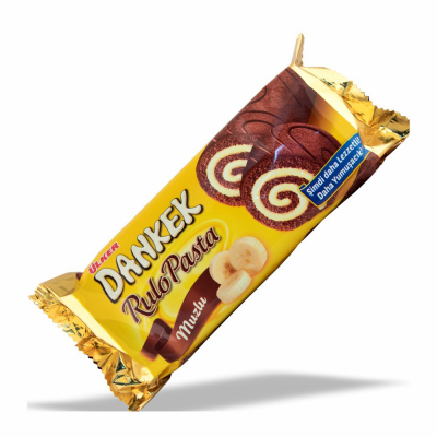 37-252-1 ULKER DANKEK ROLL CAKE BANANA 8/235 GR