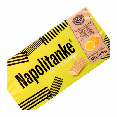 37-333-1 KRAS NAPOLI BLOK LEM-ORANGE WAFER 16/420 GR