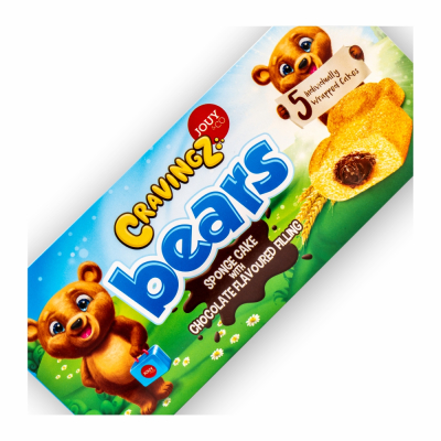 37-345-1 JOUY & CO CRAV BEAR CHOCOLATE 18/200 GR