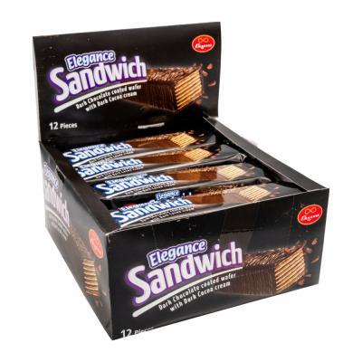 37-621-1 ELEGANCE SANDWICH DARK WAFER 6/12/50 GR