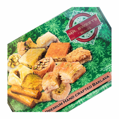 37-827-1 MR SWEET MIXED BAKLAVA 14/APP 2 LB