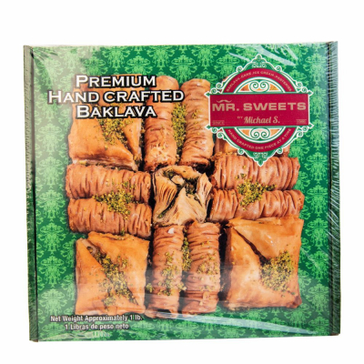 37-828-1 MR SWEET MIXED BAKLAVA 24/APP 1 LB