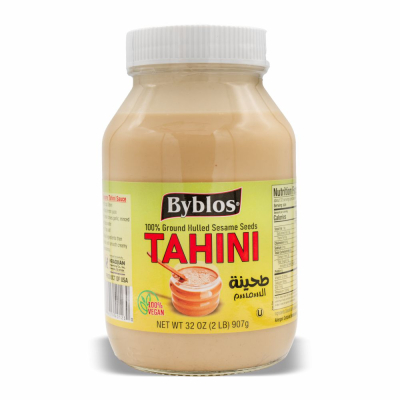 40-123-1 BYBLOS TAHINI GLASS 12/32 OZ