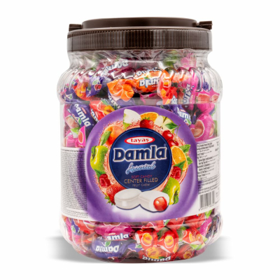 44-122-1 DAMLA PET JAR ASSORTED 8/850G