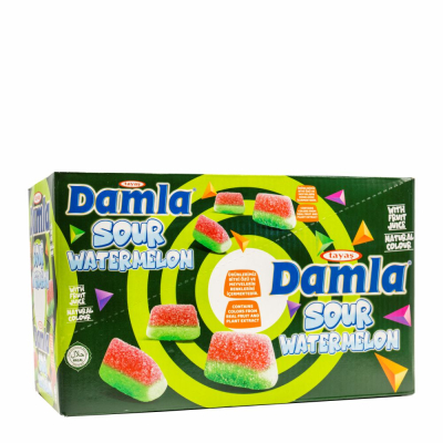 44-124-1 DAMLA SOUR GRUMMY & WATERMELON 6x12/80 GR