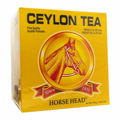 45-196-1 HORSE HEAD CEYLON TEA 12/800 GR