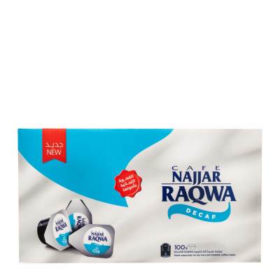 46-222-1 NAJ RAQWA SINGLE CUP DECAFF 100PC