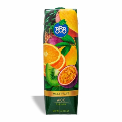 49-132-1 B.B.B. MULTIVITAMIN FRUIT DRINK 12/1 LT