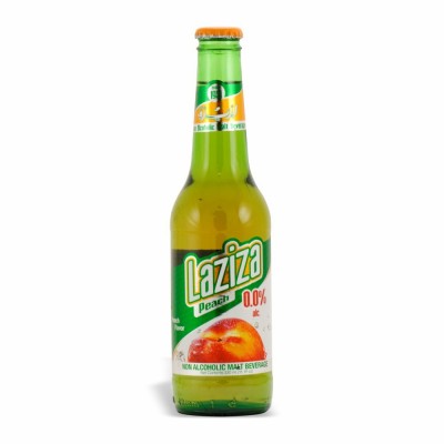 49-226-1 LAZIZA PEACH MALT DRINK 24/280 ML