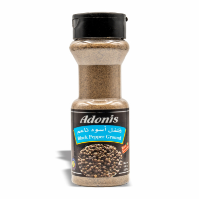 60-948-1 ADONIS BLACK PEPPER GROUND 12/3.5 OZ