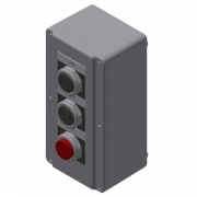 071414 Momentary Press Open/Close/Stop Push Button Station Nema 4AB
