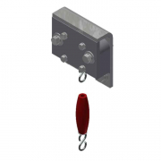 1250.00116 Extra Heavy Duty Chain Disconnect For #60 Chain-Ptd.