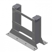 1285P248-HDG 1285 Support-Pad Mount-HDG