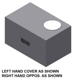  1510 XHD 1HP Weather Cover Assembly, HGS