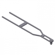 1510P39-G Heavy Duty Crank Arm w. Long Pivot-HDG