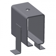  Overhead Center Bracket w/ Soffit Ears