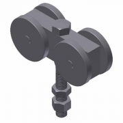 3110.00001SS Truck, ball bearing, 1/2 Pend-SS #2b