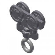 5B-2615 4 Wheel Tire Retread Carrier-Short Drop-unfinished