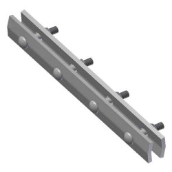 CRR20-SP Splice Bars w/ fasteners for 20# Rail (1 Set)-Prime Ptd